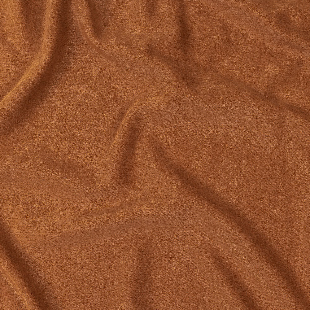 Micro Polyester Chenille - Tan - British Imported Micro Polyester Chenille - Tan - British Imported
