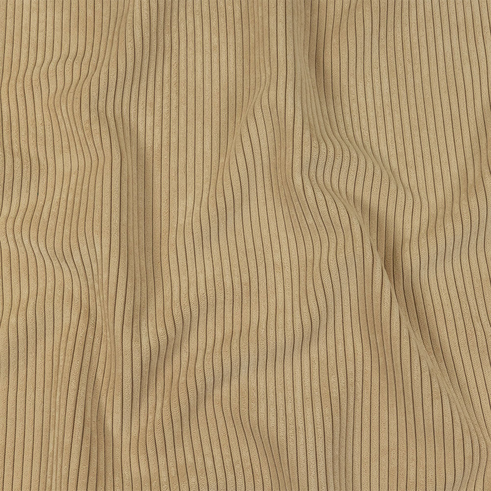Plush Ribbed Velvet - Nougat - British Imported Plush Ribbed Velvet - Nougat - British Imported