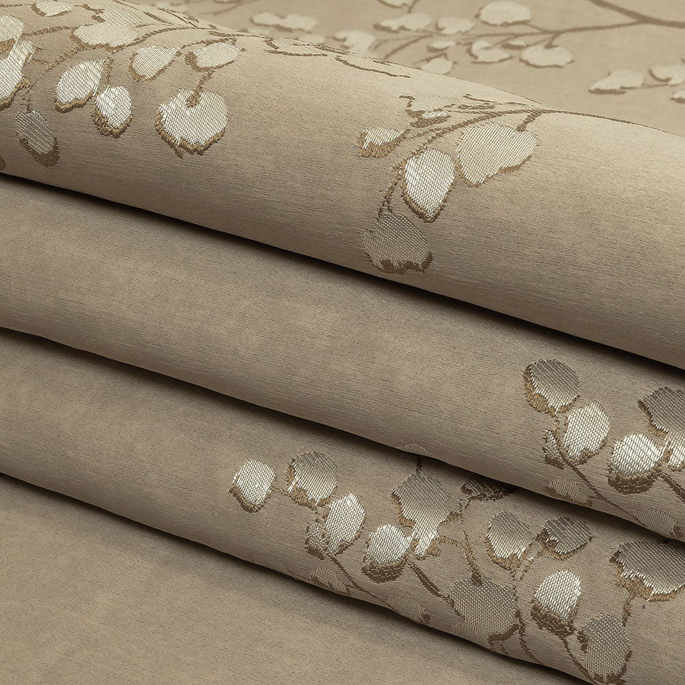 Drapery Jacquard - Stone Prairie Willow Trails - British Imported Folded Drapery Jacquard - Stone Prairie Willow Trails - British Imported Folded