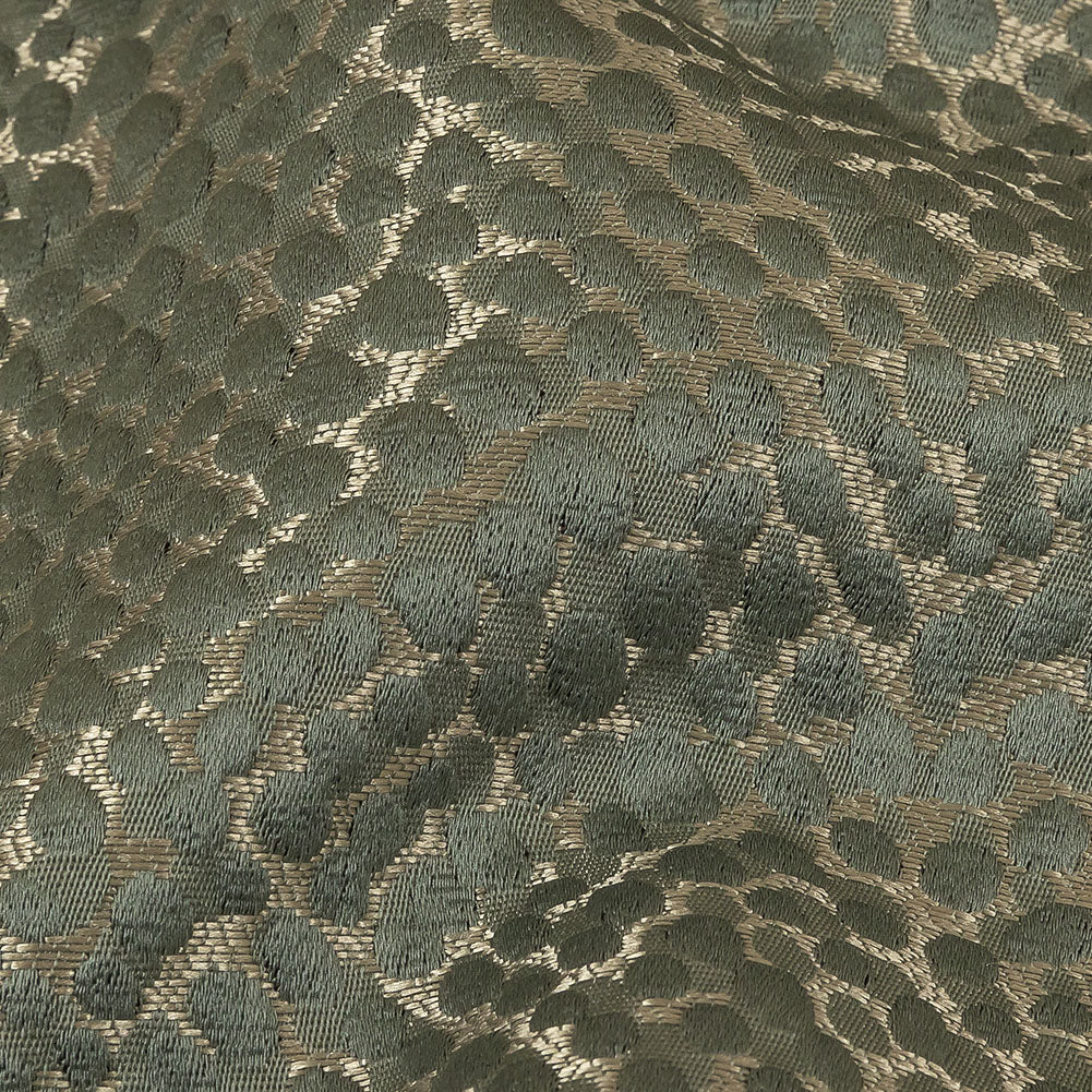 Drapery Jacquard - Sage Spotted Texture - British Imported Detail Drapery Jacquard - Sage Spotted Texture - British Imported Detail