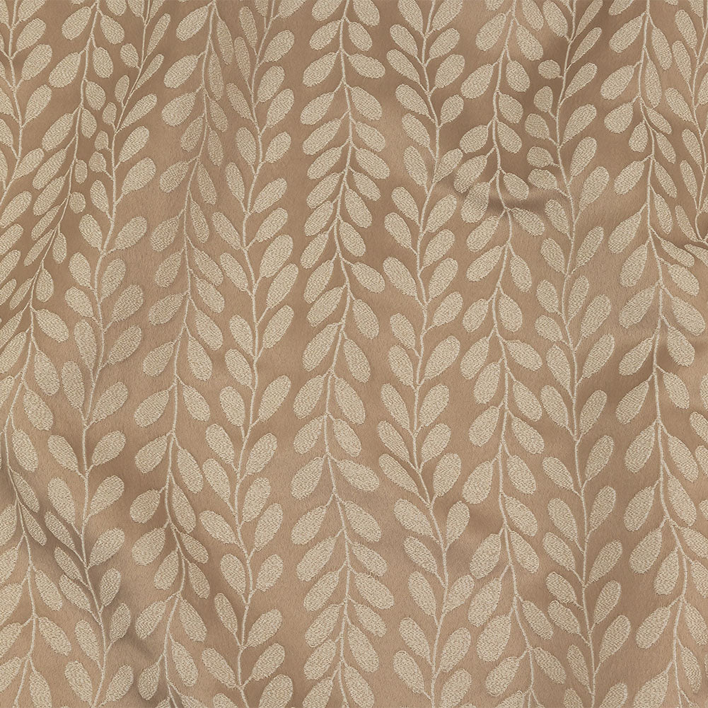 Polyester Jacquard - Linen Cascading Vines - British Imported Polyester Jacquard - Linen Cascading Vines - British Imported
