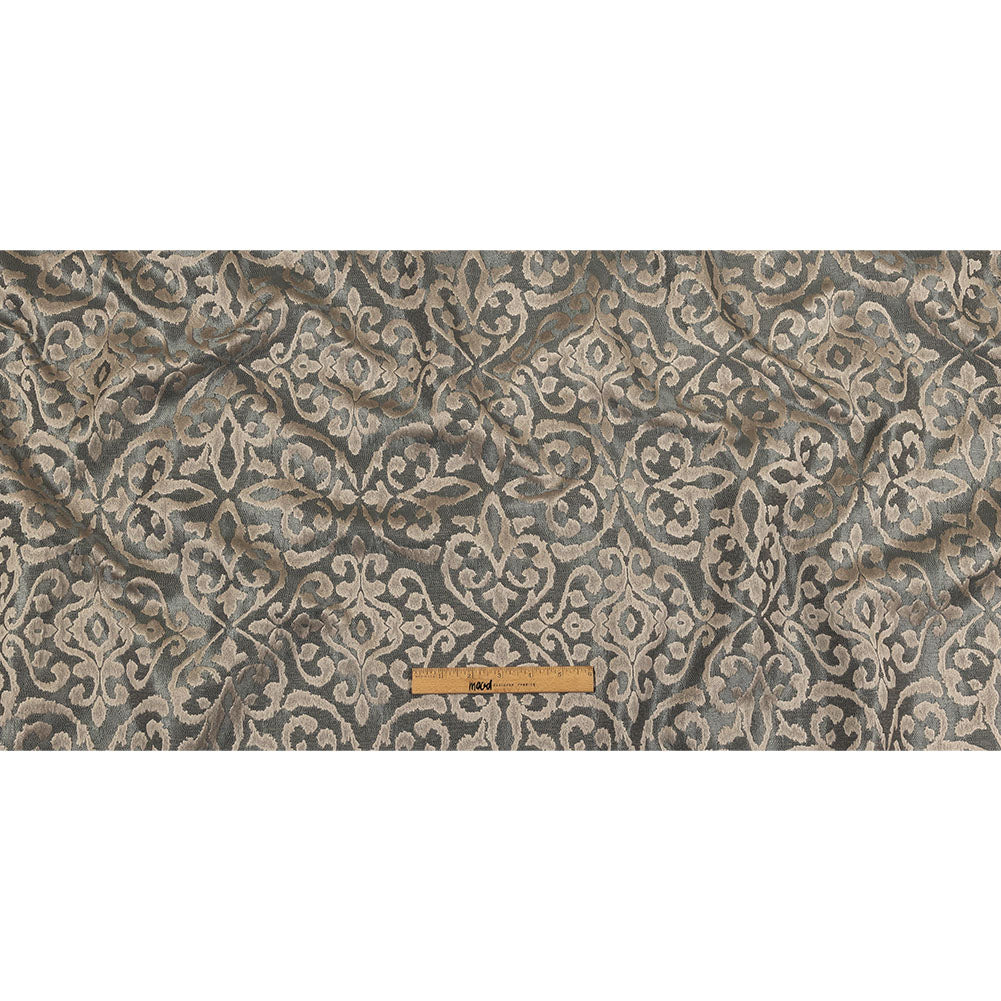 Drapery Jacquard - Denim Damask - British Imported Full Drapery Jacquard - Denim Damask - British Imported Full