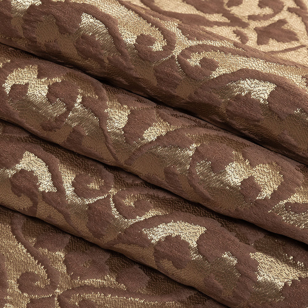Drapery Jacquard - Vintage Damask - British Imported Folded Drapery Jacquard - Vintage Damask - British Imported Folded