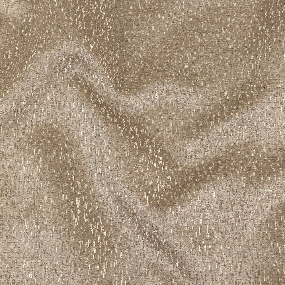 Metallic Drapery Jacquard - Stone Digital Spots - British Imported Metallic Drapery Jacquard - Stone Digital Spots - British Imported