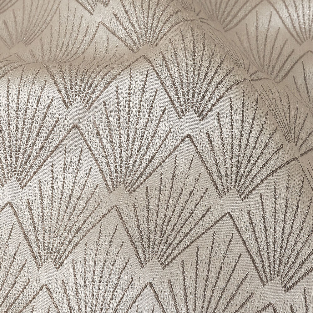 Metallic Drapery Jacquard - Silver Digital Spots - British Imported Detail Metallic Drapery Jacquard - Silver Digital Spots - British Imported Detail