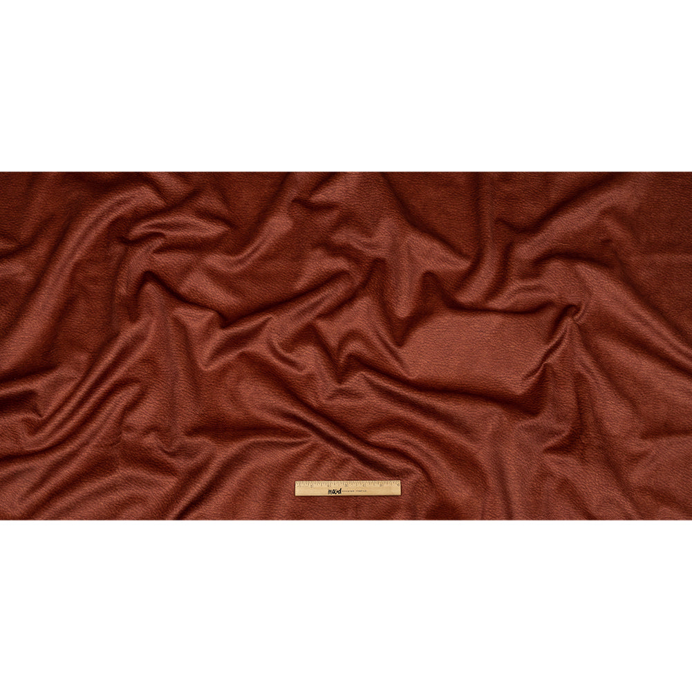 Polyester Microvelvet - Scarlet Abstract - British Imported Full Polyester Microvelvet - Scarlet Abstract - British Imported Full