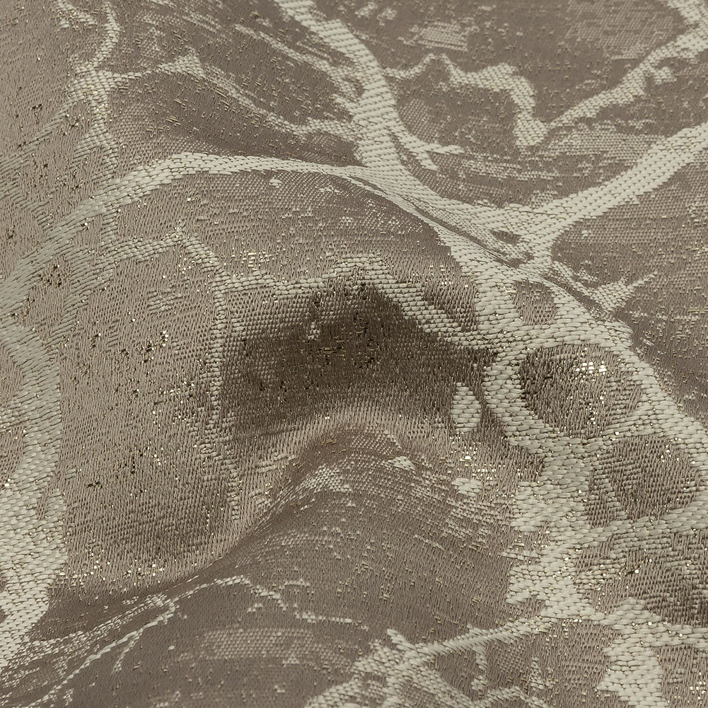 Metallic Drapery Jacquard - Stone Marble Veins - British Imported Detail Metallic Drapery Jacquard - Stone Marble Veins - British Imported Detail