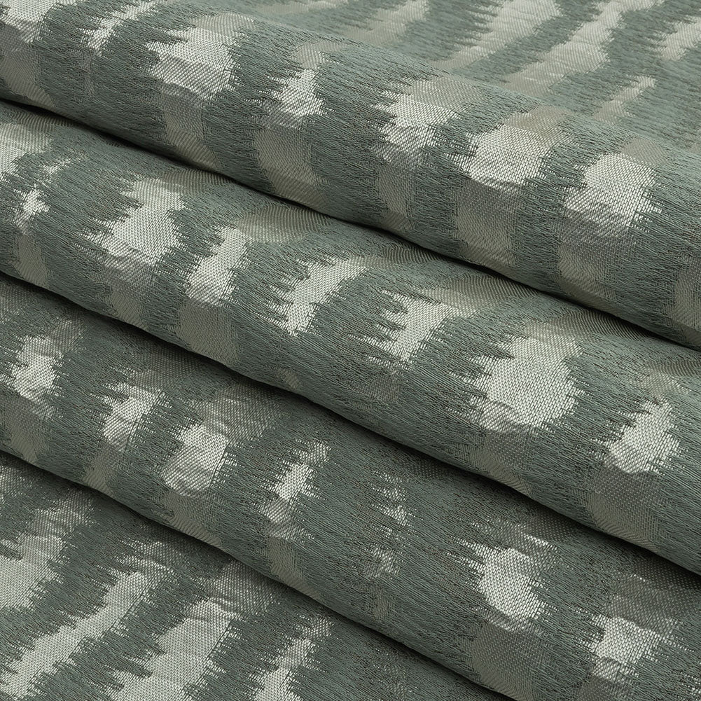 Drapery Jacquard - Spa Abstract Stripes - British Imported Folded Drapery Jacquard - Spa Abstract Stripes - British Imported Folded