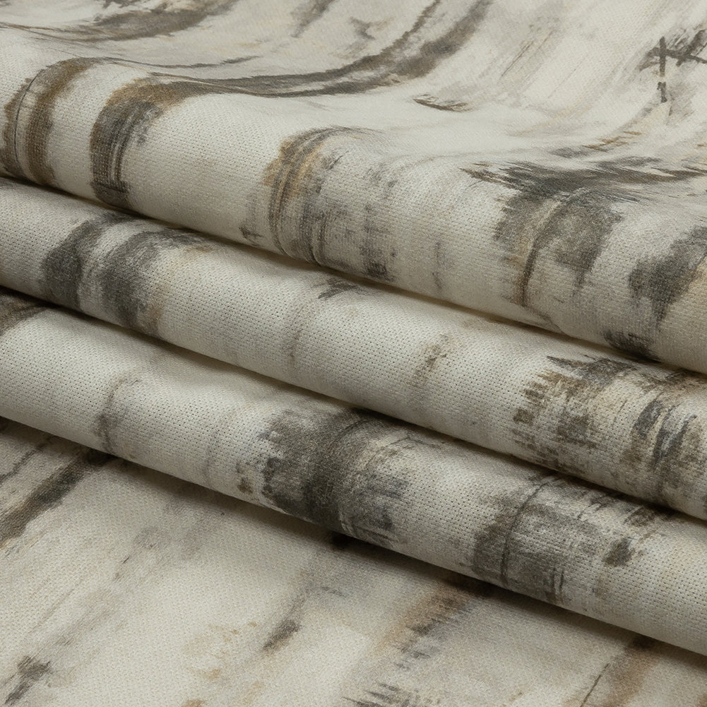 Cotton Canvas Print - Fawn Painterly Texture - British Imported Folded Cotton Canvas Print - Fawn Painterly Texture - British Imported Folded