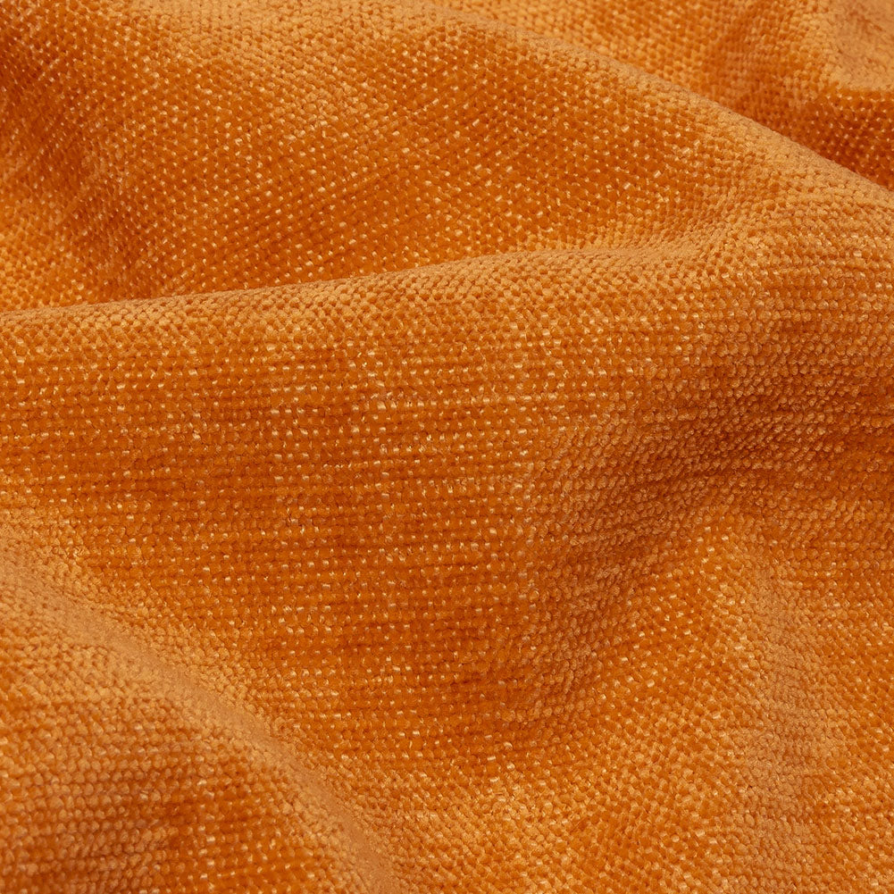 Polyester Upholstery Chenille - Clementine - British Imported Detail Polyester Upholstery Chenille - Clementine - British Imported Detail