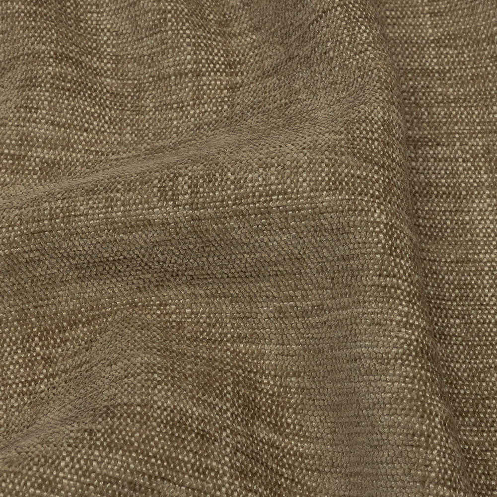 Polyester Upholstery Chenille - Hessian - British Imported Detail Polyester Upholstery Chenille - Hessian - British Imported Detail