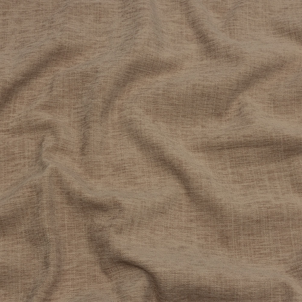 Polyester Upholstery Chenille - Oatmeal - British Imported Polyester Upholstery Chenille - Oatmeal - British Imported