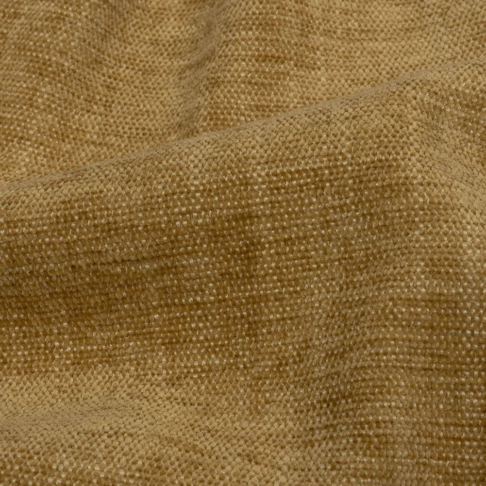Polyester Upholstery Chenille - Olive - British Imported Detail Polyester Upholstery Chenille - Olive - British Imported Detail