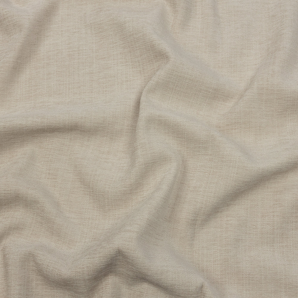 Polyester Upholstery Chenille - Oyster - British Imported Polyester Upholstery Chenille - Oyster - British Imported