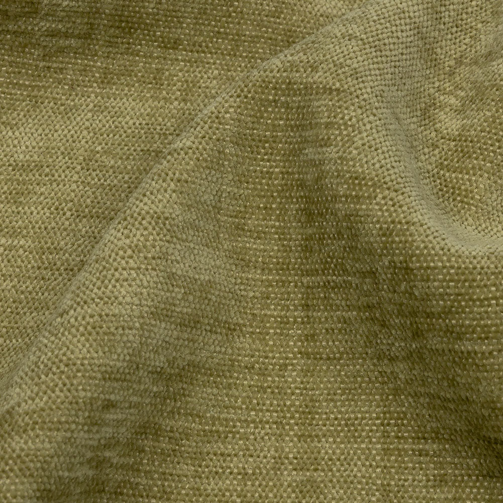 Polyester Upholstery Chenille - Pistachio - British Imported Detail Polyester Upholstery Chenille - Pistachio - British Imported Detail