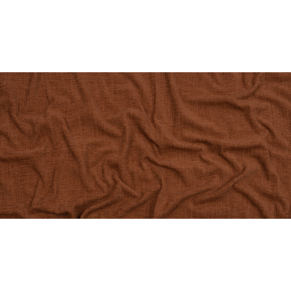 Polyester Upholstery Chenille - Rust - British Imported Full Polyester Upholstery Chenille - Rust - British Imported Full