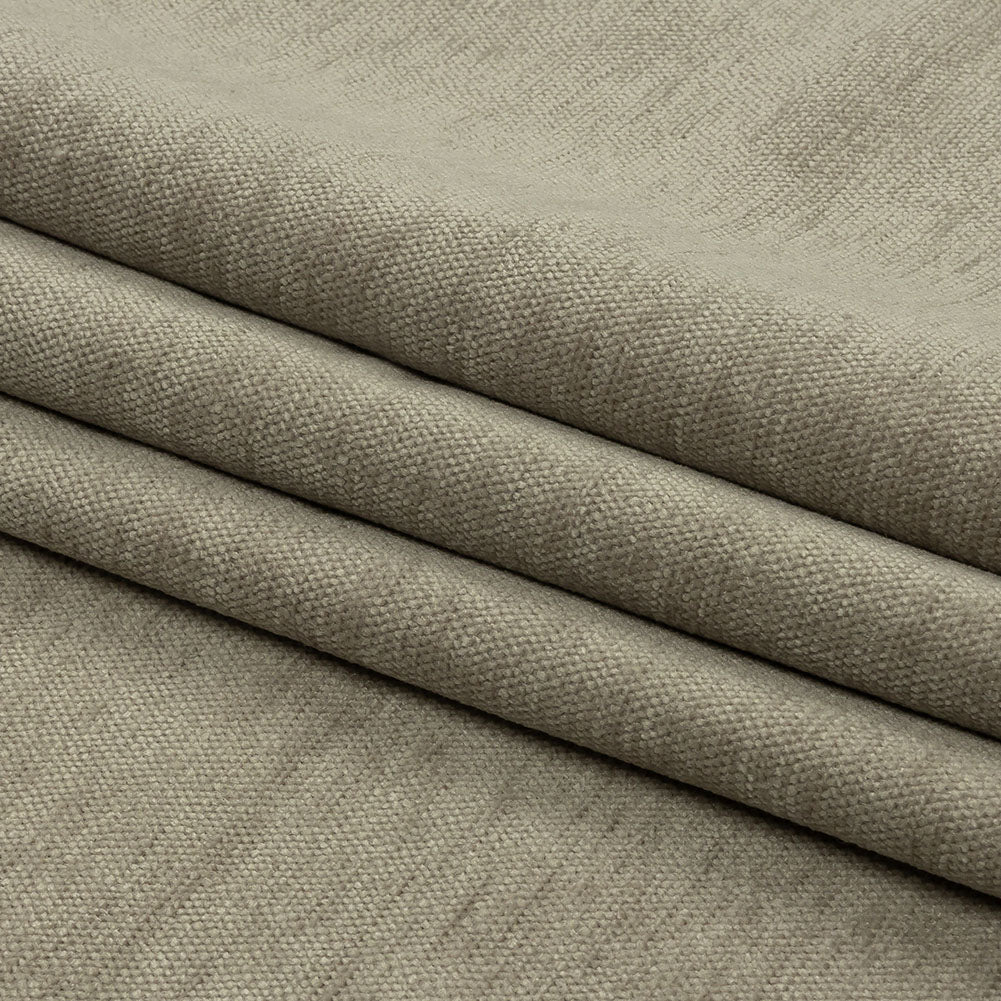 Polyester Upholstery Chenille - Sesame - British Imported Folded Polyester Upholstery Chenille - Sesame - British Imported Folded