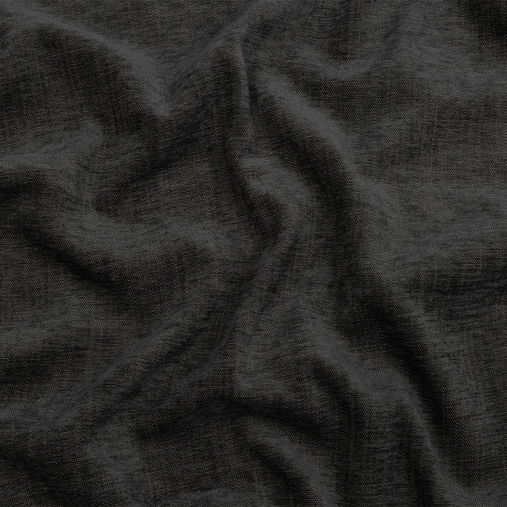 Polyester Upholstery Chenille - Smoke - British Imported Polyester Upholstery Chenille - Smoke - British Imported