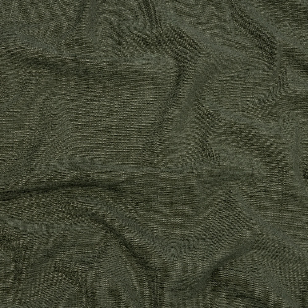 Polyester Upholstery Chenille - Thyme - British Imported Polyester Upholstery Chenille - Thyme - British Imported