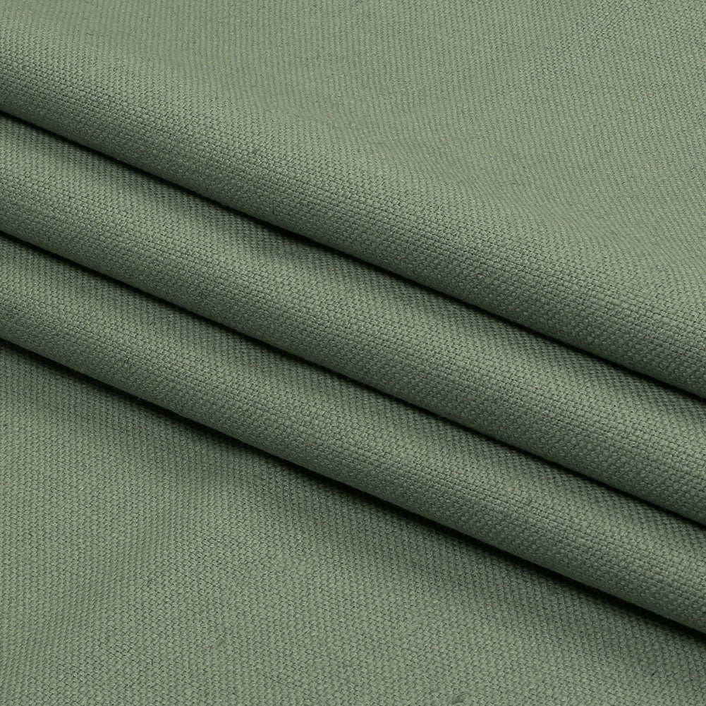 Heavyweight Linen Woven - Aqua - British Imported Folded Heavyweight Linen Woven - Aqua - British Imported Folded