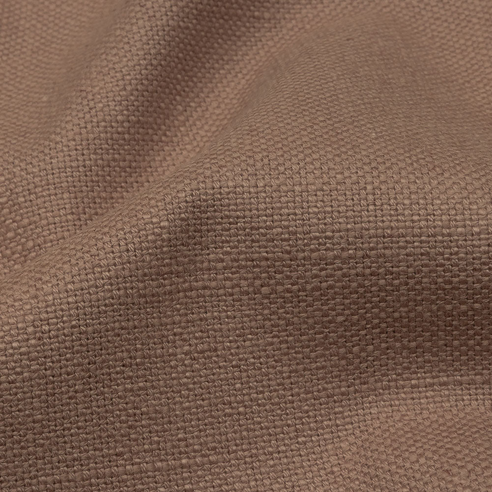 Heavyweight Linen Woven - Blush - British Imported Detail Heavyweight Linen Woven - Blush - British Imported Detail