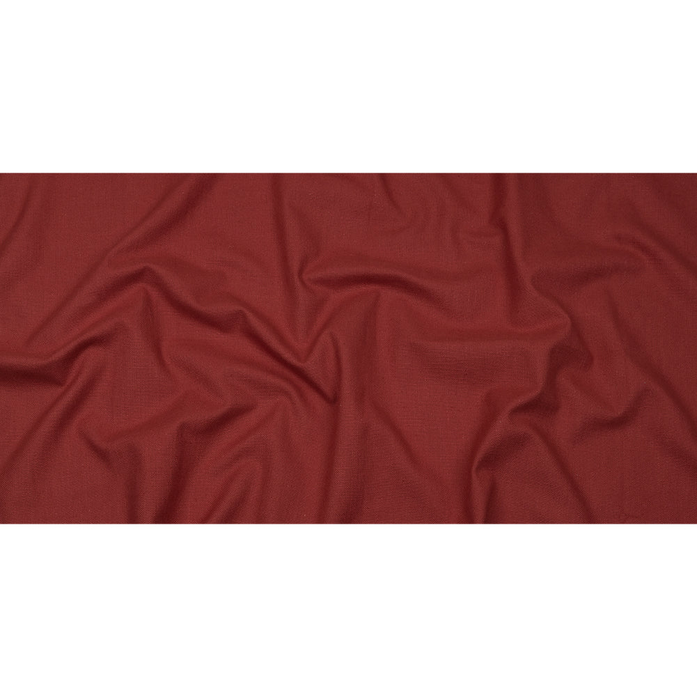 Heavyweight Linen Woven - Cranberry - British Imported Full Heavyweight Linen Woven - Cranberry - British Imported Full