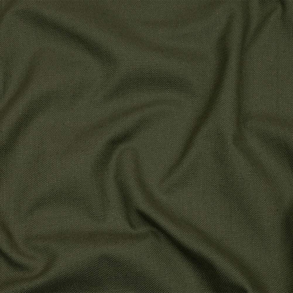 Heavyweight Linen Woven - Khaki - British Imported Heavyweight Linen Woven - Khaki - British Imported