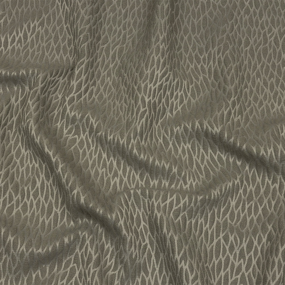 Recycled Polyester Drapery Jacquard - Slate Stepping Stones - British Imported Recycled Polyester Drapery Jacquard - Slate Stepping Stones - British Imported
