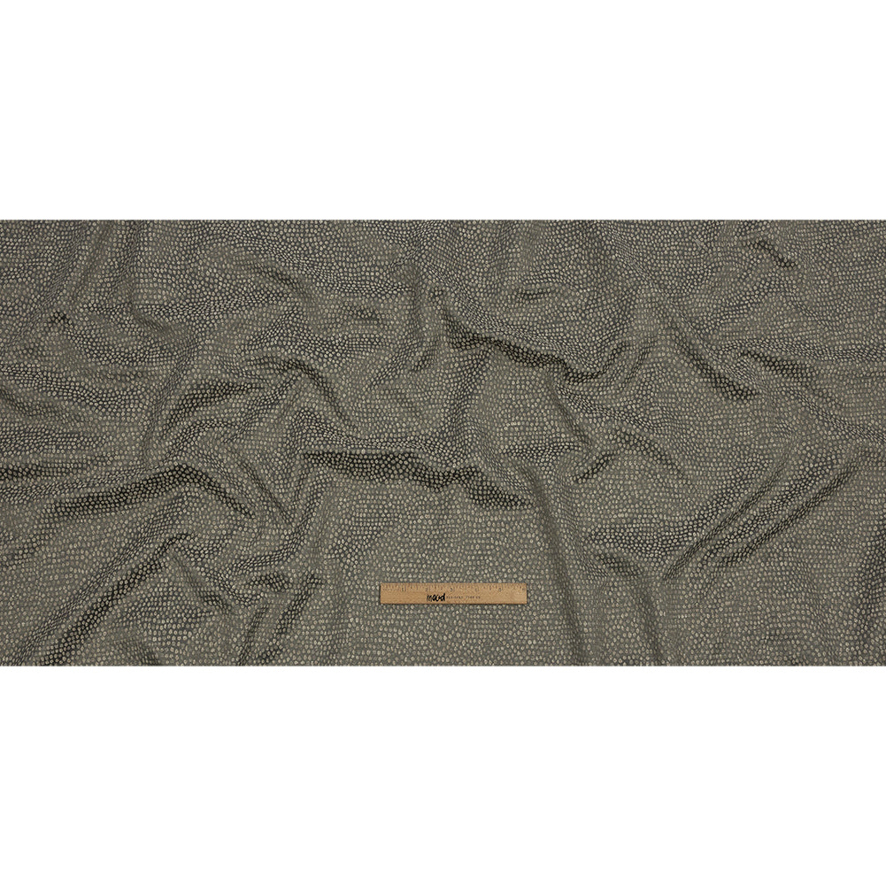Recycled Polyester Drapery Jacquard - Mole Spotted - British Imported Full Recycled Polyester Drapery Jacquard - Mole Spotted - British Imported Full