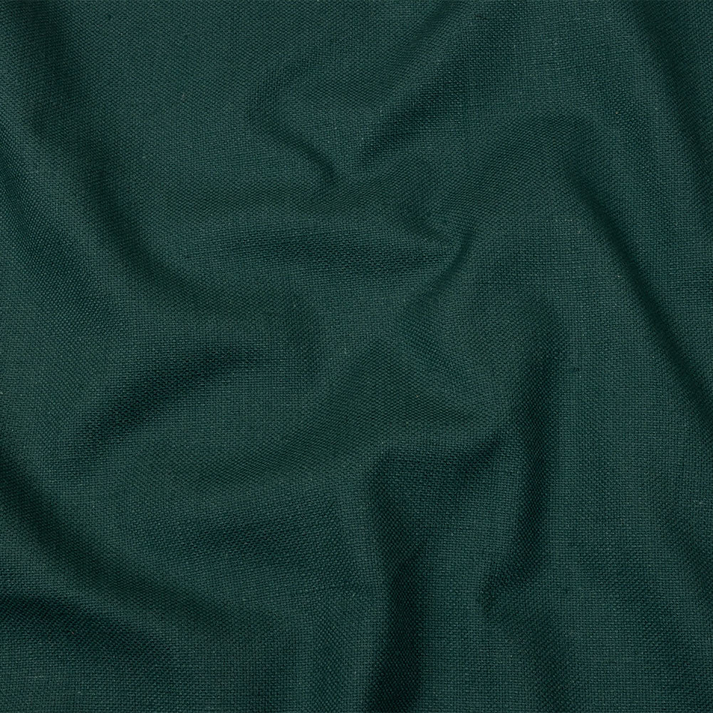 Heavyweight Linen Woven - Peacock - British Imported Heavyweight Linen Woven - Peacock - British Imported