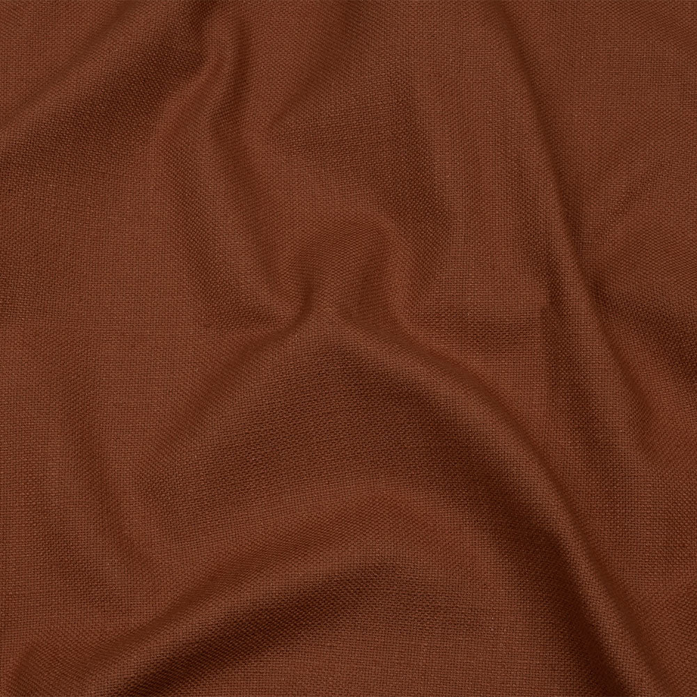 Heavyweight Linen Woven - Terracotta - British Imported Heavyweight Linen Woven - Terracotta - British Imported