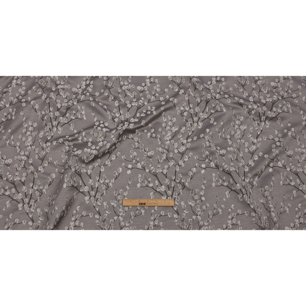 Drapery Jacquard - Dove Prairie Willow - British Imported Full Drapery Jacquard - Dove Prairie Willow - British Imported Full
