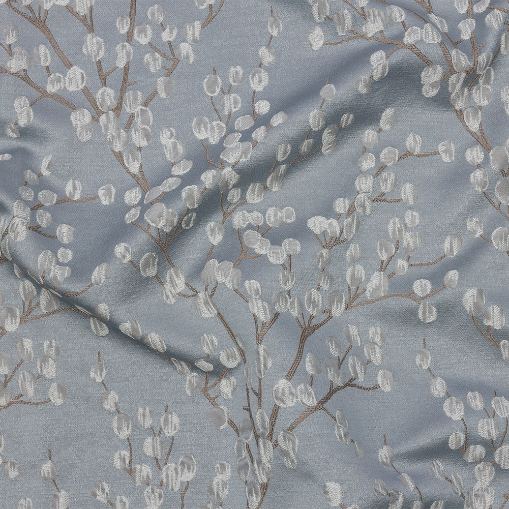 Drapery Jacquard - Wedgewood Prairie Willow - British Imported Drapery Jacquard - Wedgewood Prairie Willow - British Imported