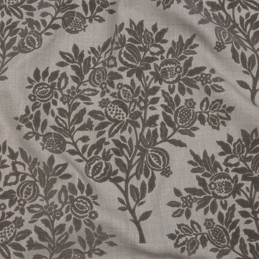 Soft Textured Recycled Polyester Drapery Woven - Dove - British Imported Soft Textured Recycled Polyester Drapery Woven - Dove - British Imported