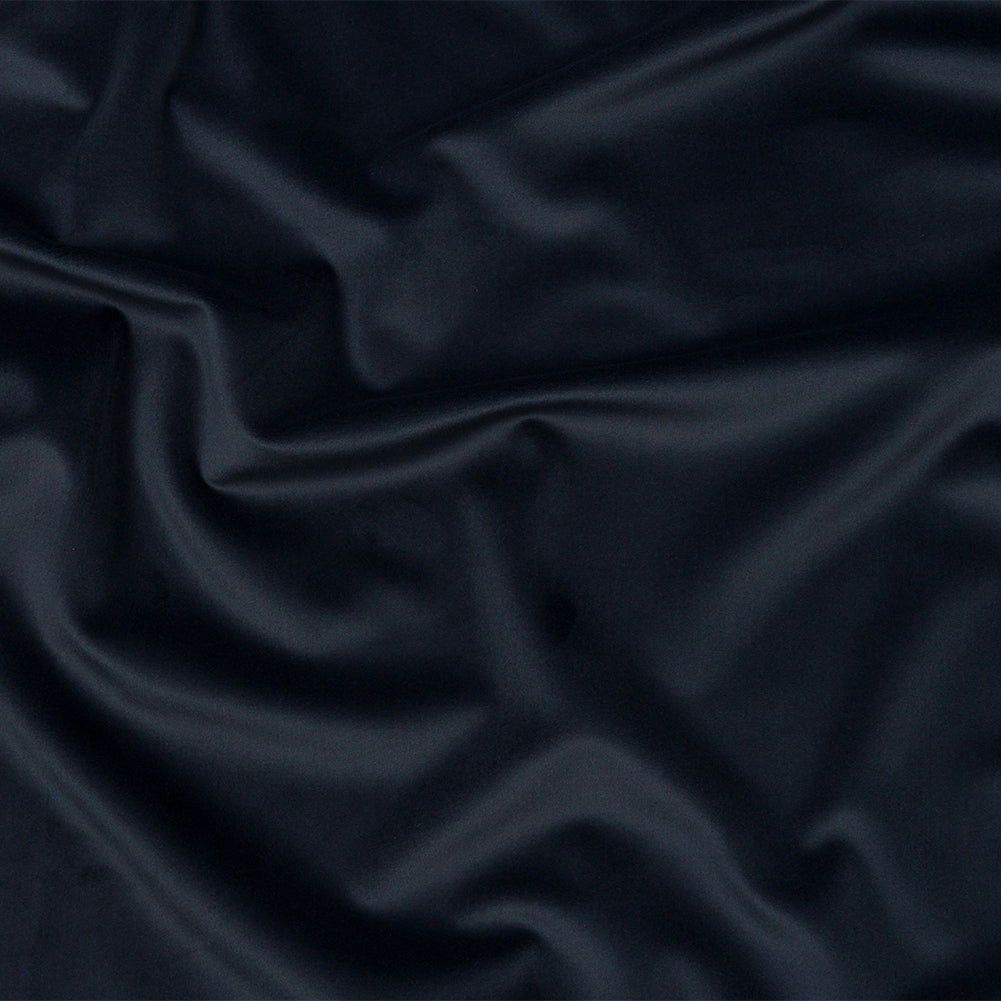 Lush Polyester Drapery Velvet - French Navy - British Imported Lush Polyester Drapery Velvet - French Navy - British Imported