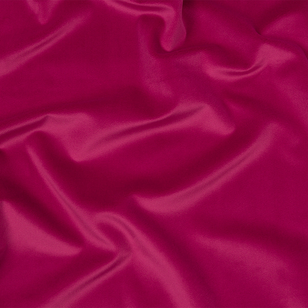 Lush Polyester Drapery Velvet - Fuschia - British Imported Lush Polyester Drapery Velvet - Fuschia - British Imported