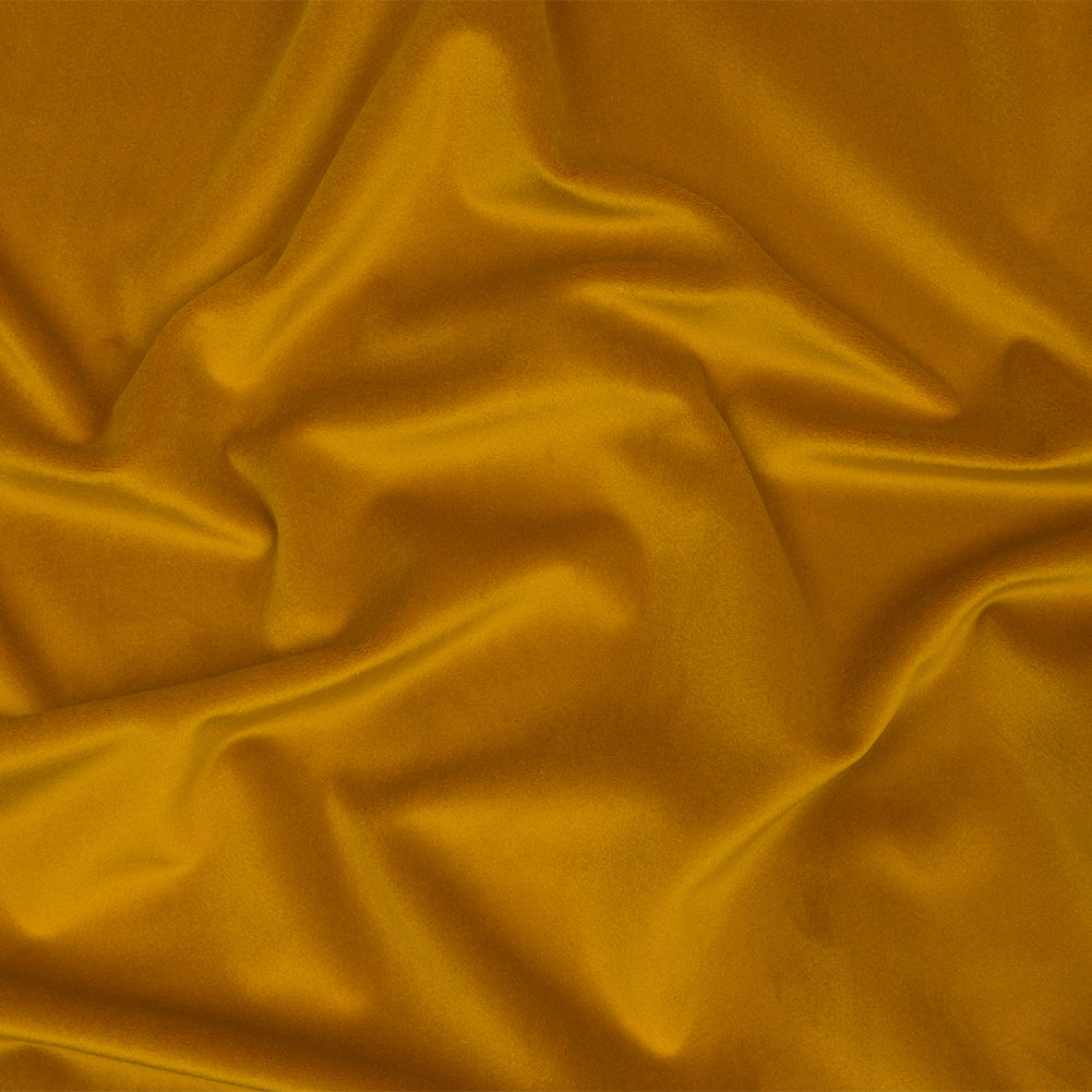 Lush Polyester Drapery Velvet - Ochre - British Imported Lush Polyester Drapery Velvet - Ochre - British Imported