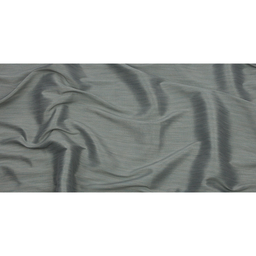 Recycled Polyester Bengaline - Alpine Striations - British Imported Full Recycled Polyester Bengaline - Alpine Striations - British Imported Full