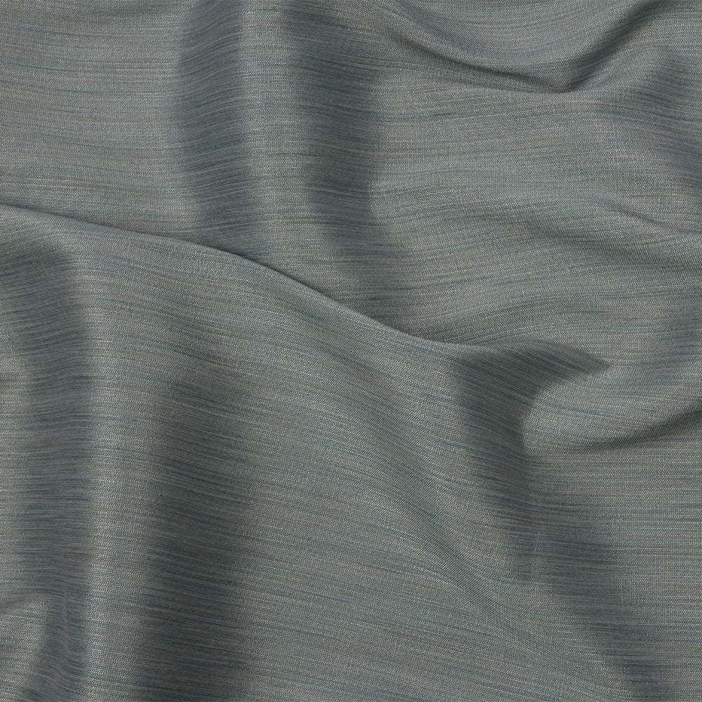 Recycled Polyester Bengaline - Alpine Striations - British Imported Recycled Polyester Bengaline - Alpine Striations - British Imported