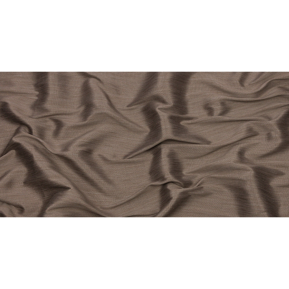 Recycled Polyester Bengaline - Bronze Striations - British Imported Full Recycled Polyester Bengaline - Bronze Striations - British Imported Full