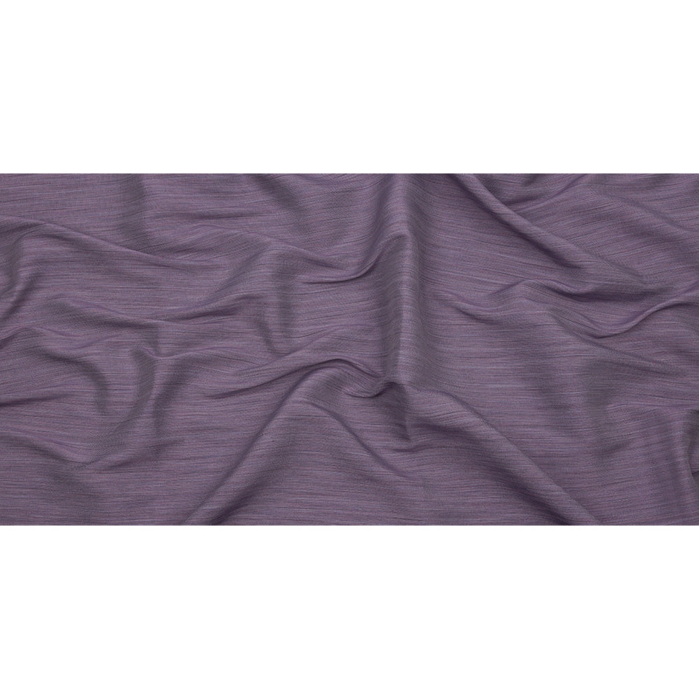 Recycled Polyester Bengaline - Lavender Striations - British Imported Full Recycled Polyester Bengaline - Lavender Striations - British Imported Full