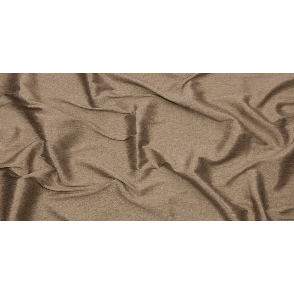 Recycled Polyester Bengaline - Otter Striations - British Imported Full Recycled Polyester Bengaline - Otter Striations - British Imported Full