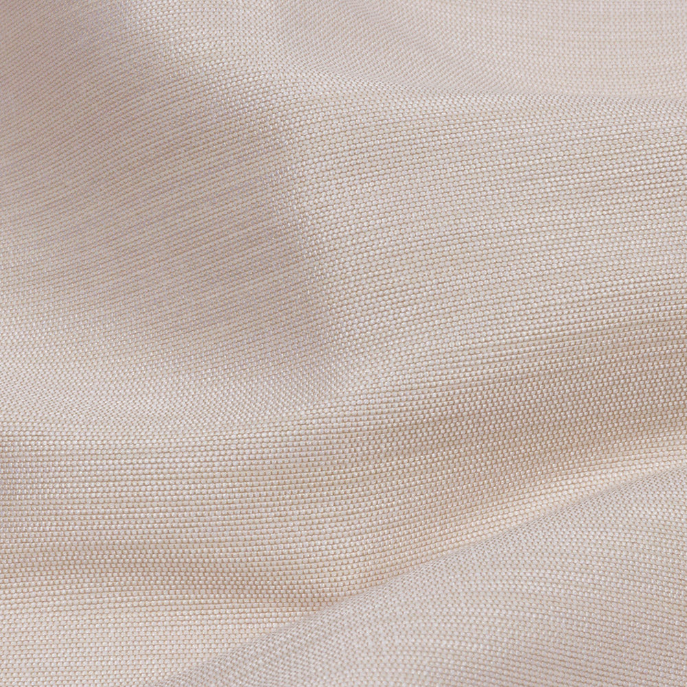 Recycled Polyester Bengaline - Oyster Striations - British Imported Detail Recycled Polyester Bengaline - Oyster Striations - British Imported Detail