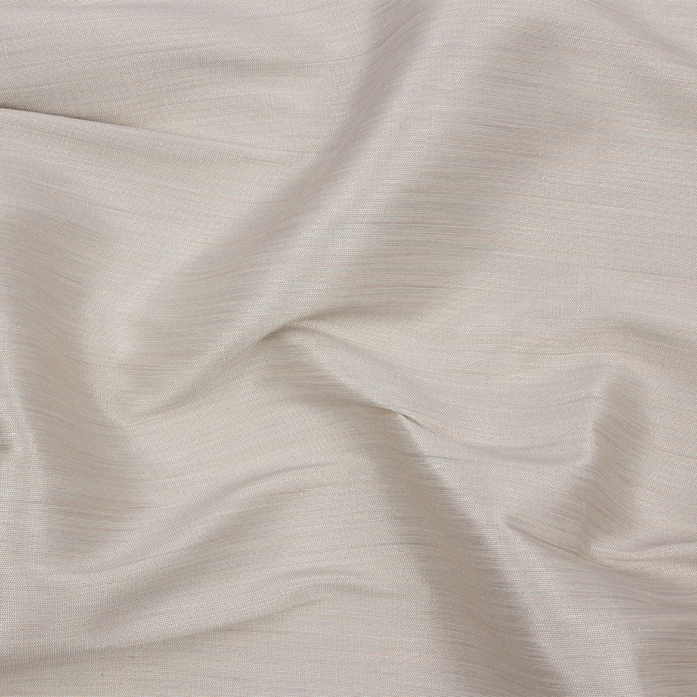 Recycled Polyester Bengaline - Pearl Striations - British Imported Recycled Polyester Bengaline - Pearl Striations - British Imported