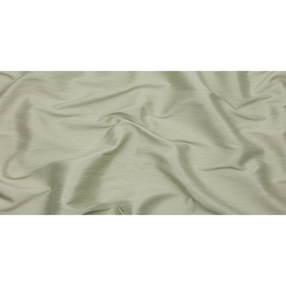 Recycled Polyester Bengaline - Pistachio Striations - British Imported Full Recycled Polyester Bengaline - Pistachio Striations - British Imported Full
