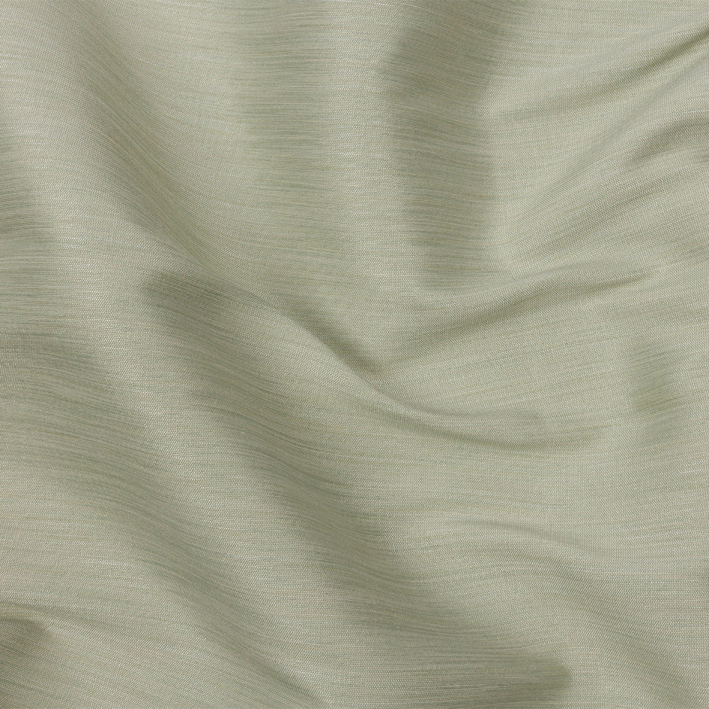 Recycled Polyester Bengaline - Pistachio Striations - British Imported Recycled Polyester Bengaline - Pistachio Striations - British Imported