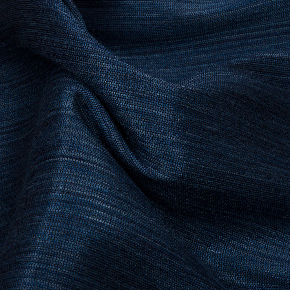 Recycled Polyester Bengaline - Riviera Striations - British Imported Detail Recycled Polyester Bengaline - Riviera Striations - British Imported Detail