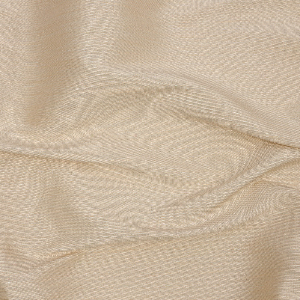 Recycled Polyester Bengaline - Sesame Striations - British Imported Recycled Polyester Bengaline - Sesame Striations - British Imported