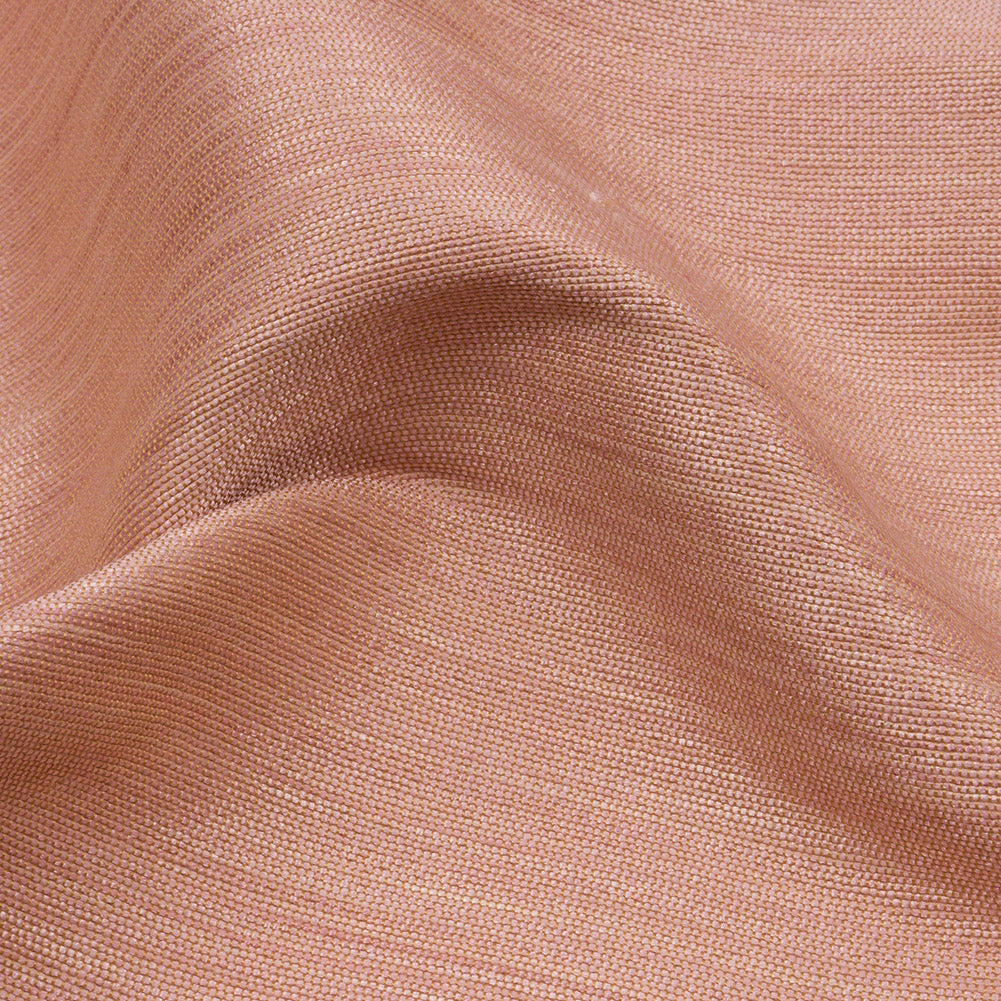 Recycled Polyester Bengaline - Shell Striations - British Imported Detail Recycled Polyester Bengaline - Shell Striations - British Imported Detail