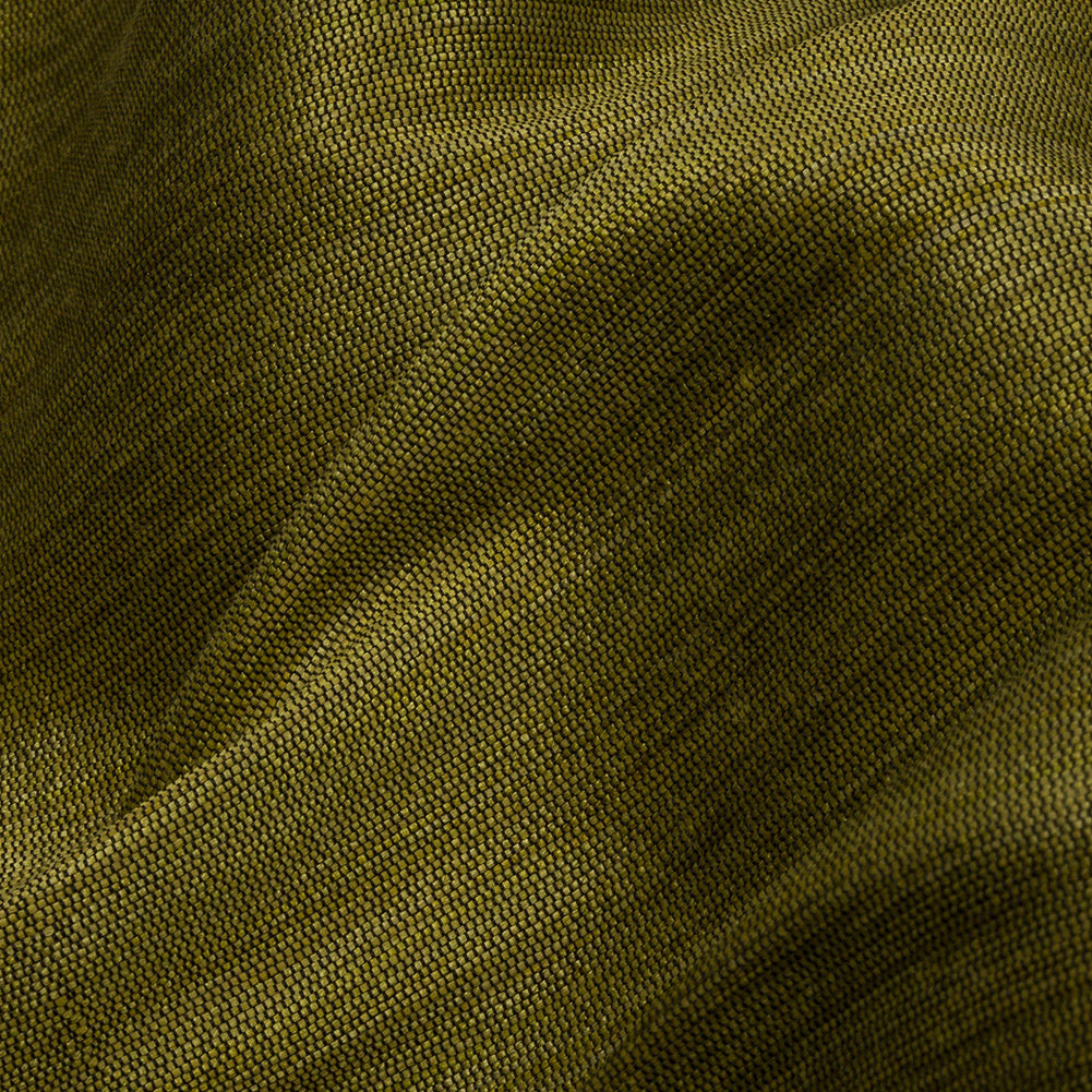 Recycled Polyester Bengaline - Zest Striations - British Imported Detail Recycled Polyester Bengaline - Zest Striations - British Imported Detail